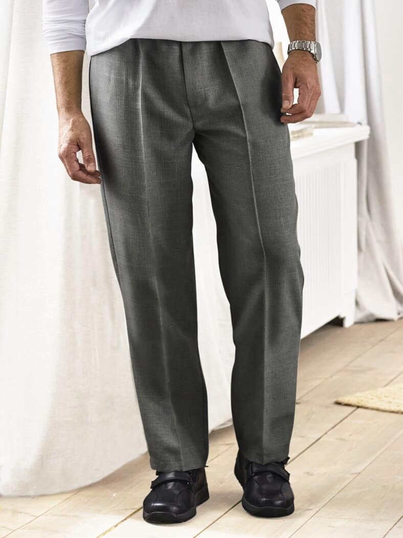 Fleckschutz-Hose Knitterarm Anthrazit