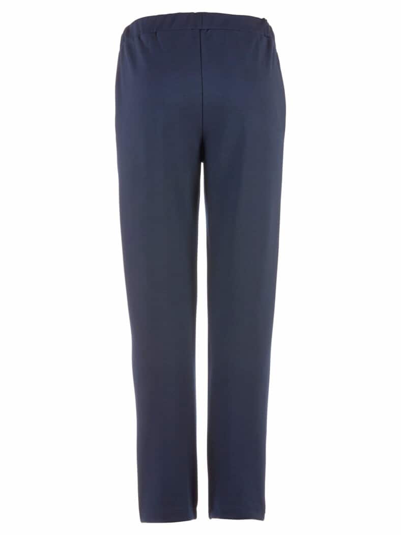 Jersey-Hose Relaxed-Fit Marine