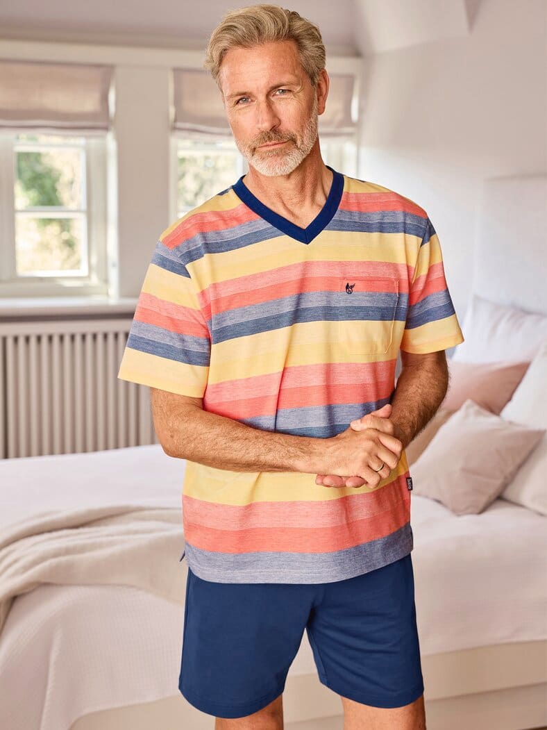 Herren-Shorty-Klimasoft Multicolor gest