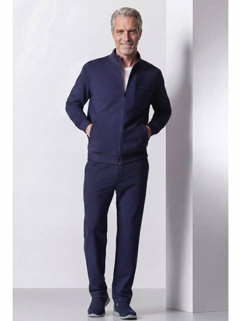 Wohlfühl Jacke Supersoft Marine