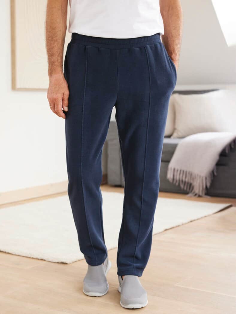 Edel-Fleece-Hose Extraleicht Marine