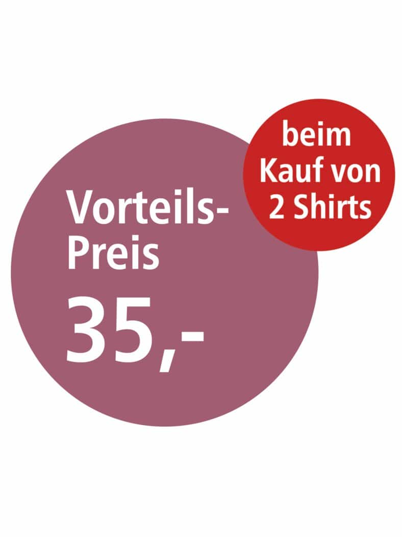 Halbarm-Shirt Baumwolle Schwarz