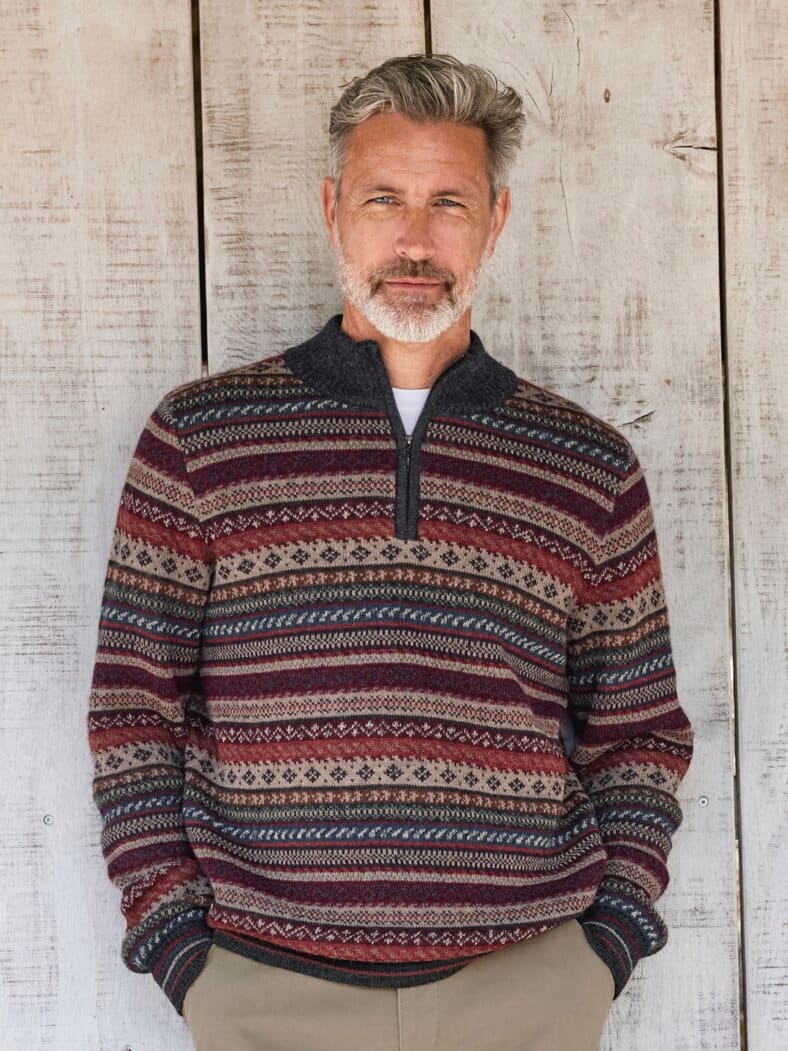 Alpaka-Troyer Multicolor