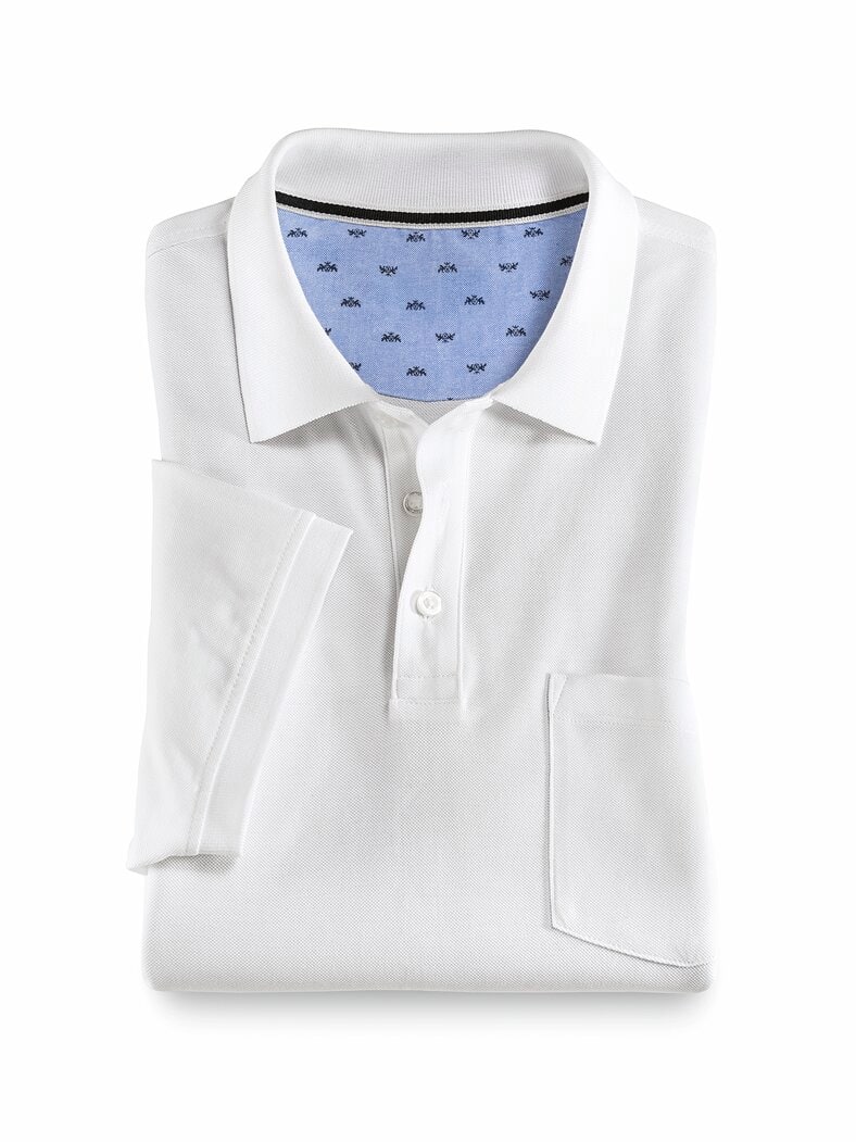 Polo-Pique Pima Cotton Weiss