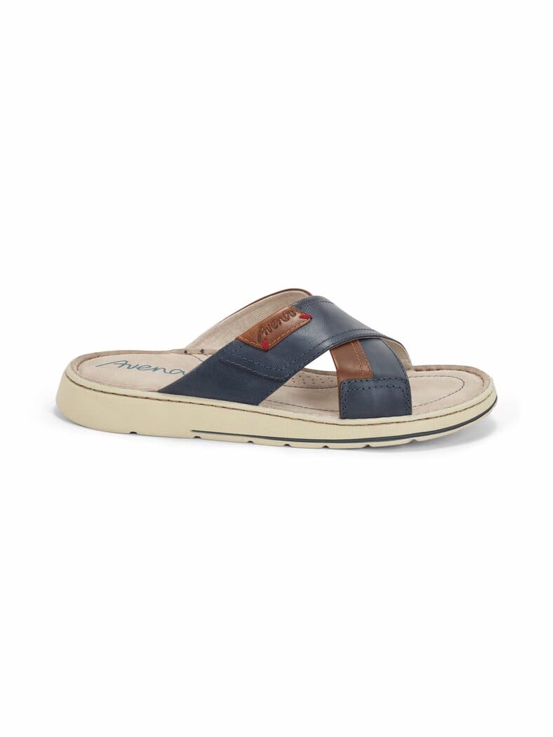 Bequem Pantolette Blau