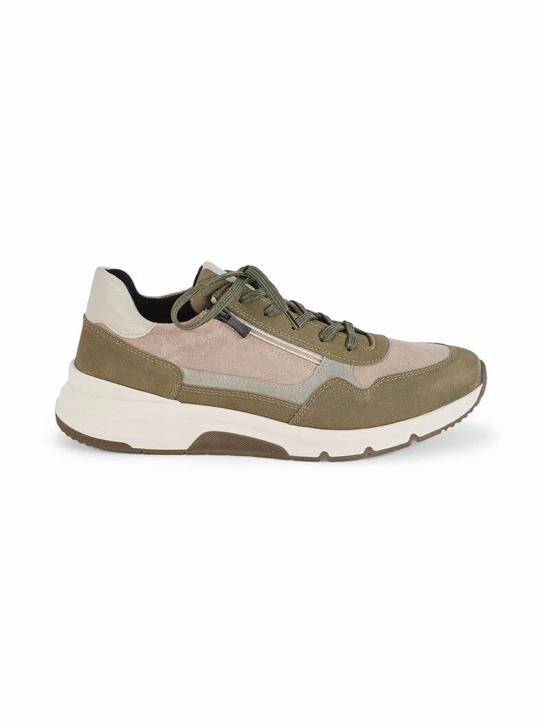 Active-Schnürer Komfortsohle Khaki