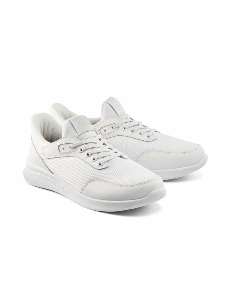 Hallux Ultraleicht Schlupf-Sneaker Weiss