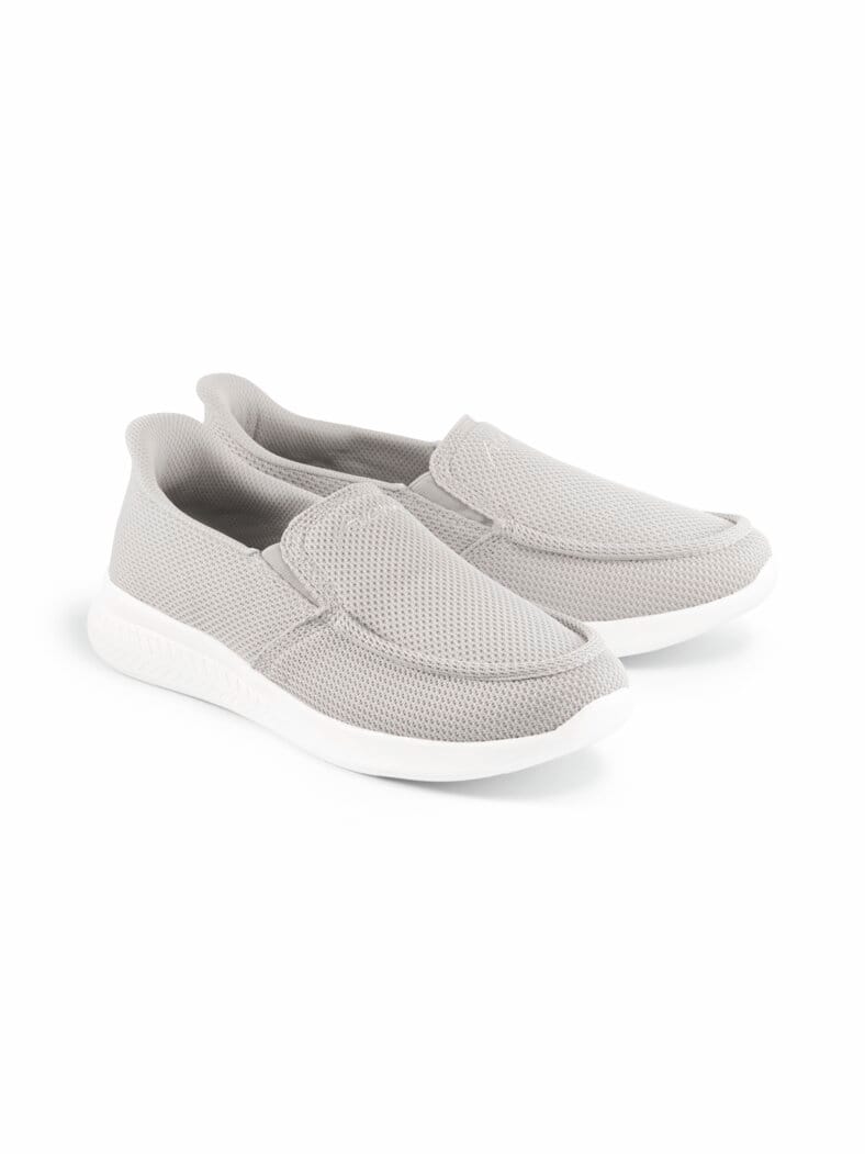 Hallux Ultraleicht Schlupf Slipper Grau