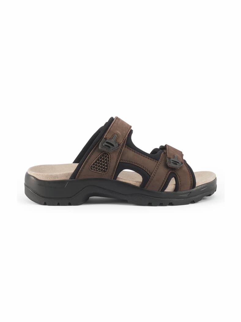 Trekking Pantolette Braun