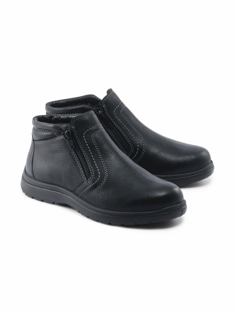 Bequem-Boots Wasserabweisend Schwarz