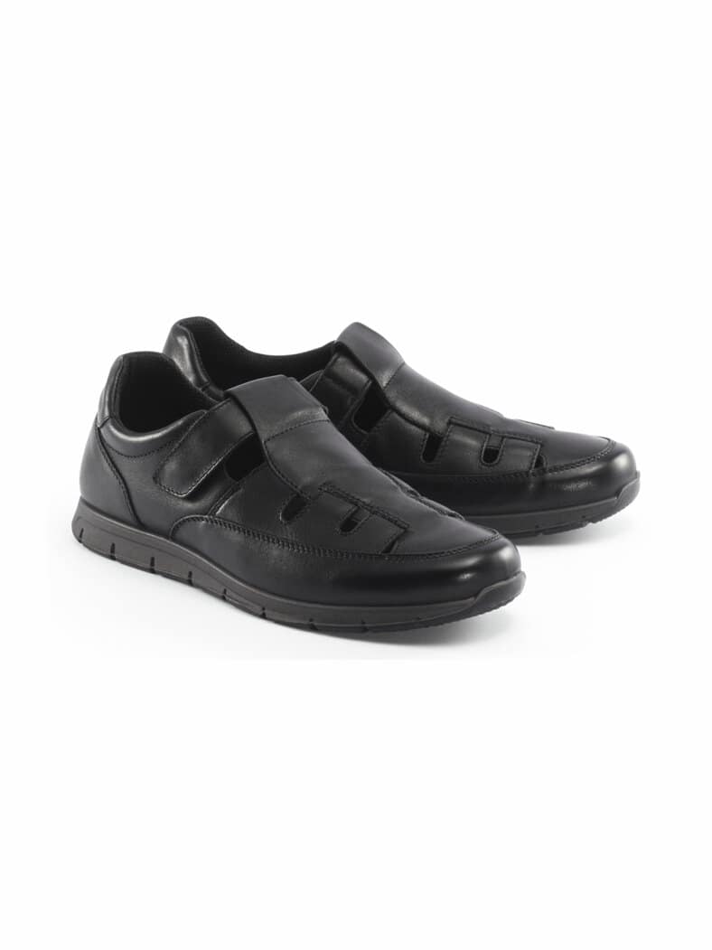 Antishock-Sandalenschuh Schwarz