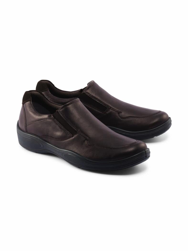 Jomos-Bequem-Slipper Supersoft Braun