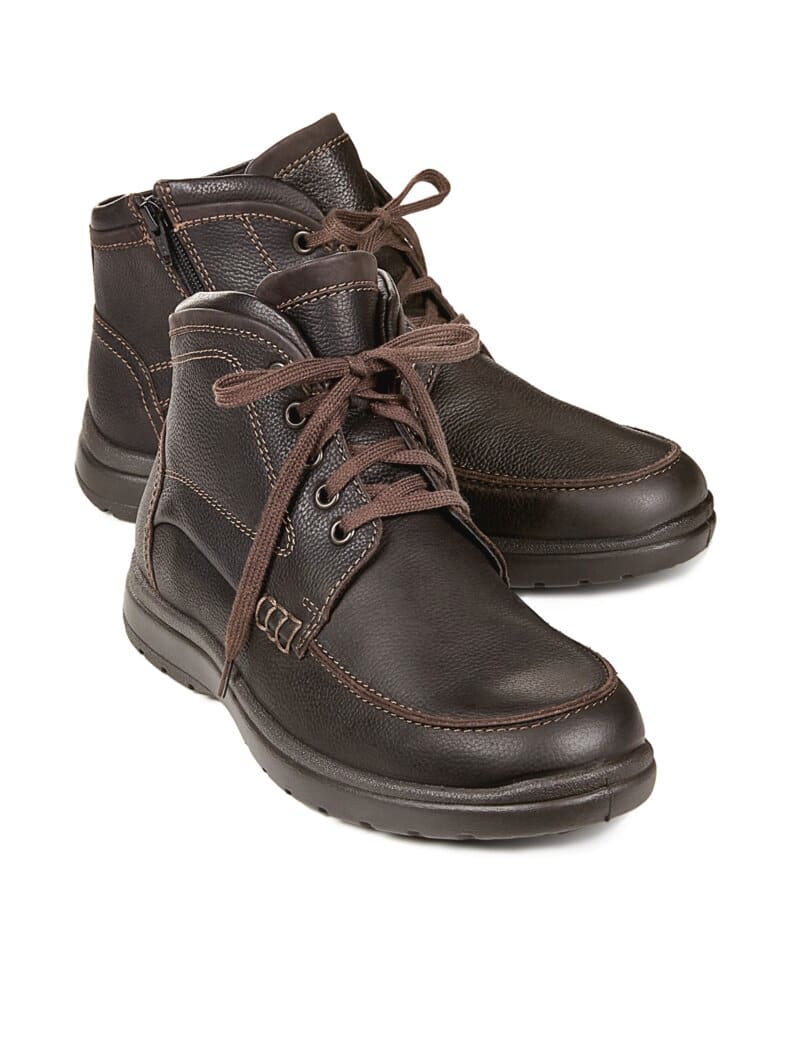 Extraweit-Boots Wasserabweisend Braun