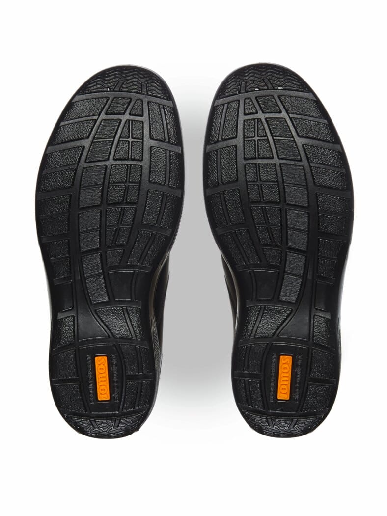 Jomos-Bequem-Klettschuh Softnappa Schwarz