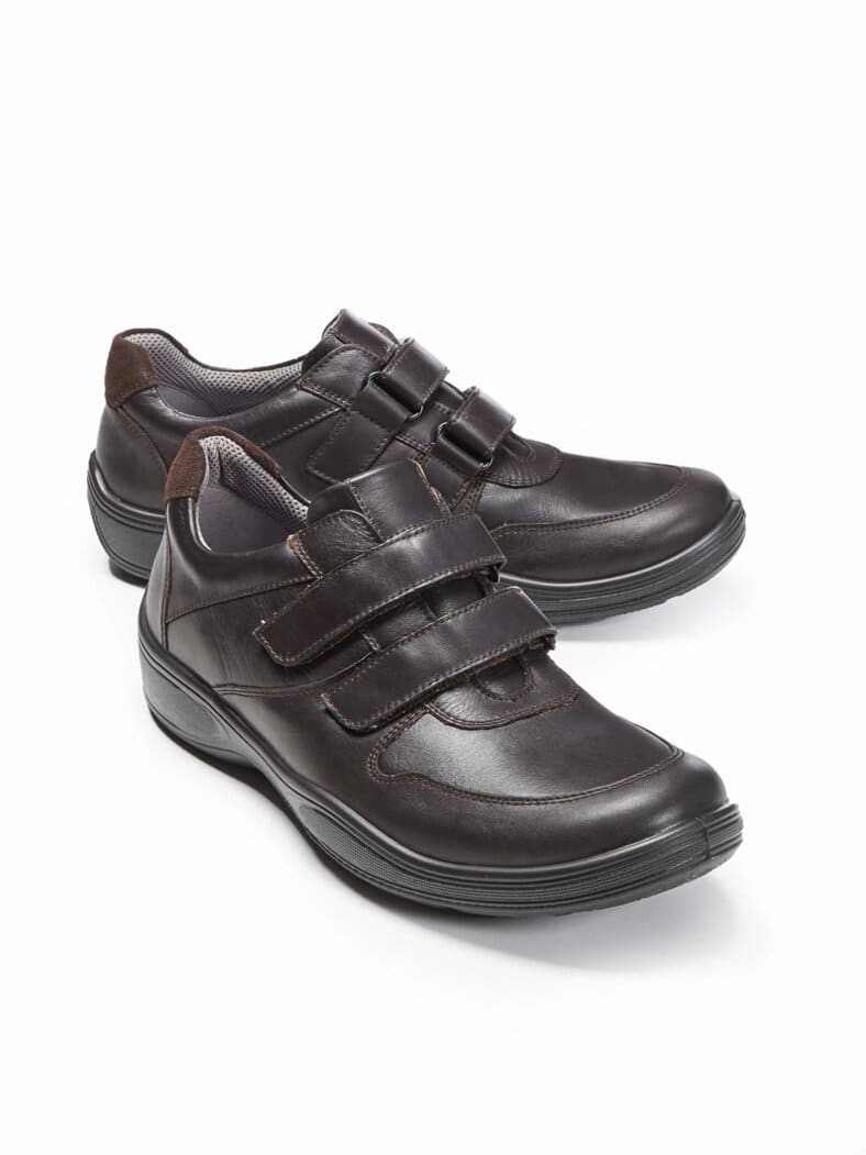 Jomos-Bequem-Klettschuh Softnappa Braun