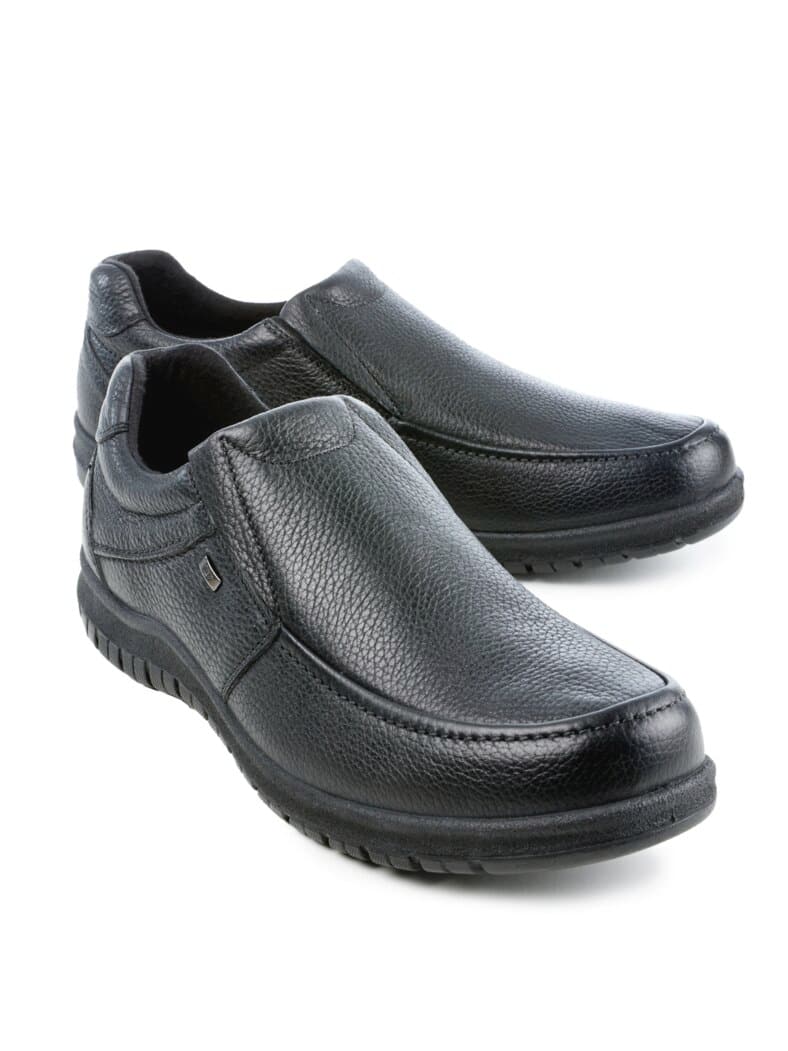 Aquastop-Slipper Bequemweite Schwarz