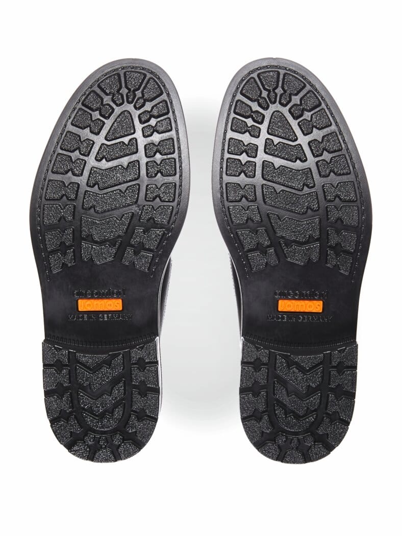 Jomos-Cityboot Lammfell Schwarz