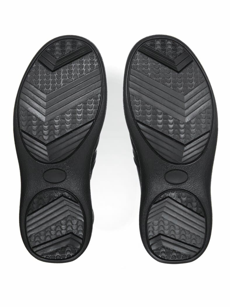 Hallux-Klettslipper Extraweit Schwarz