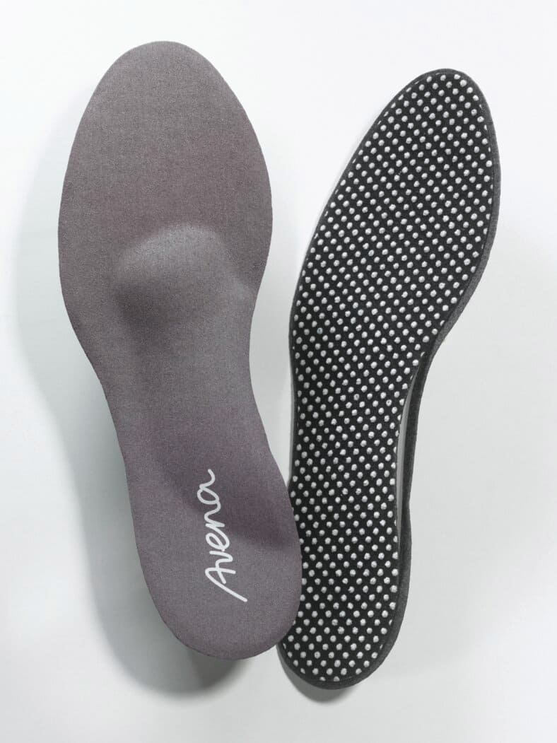 Senk-Spreizfuß-Prophylaxe-Sohle Grau