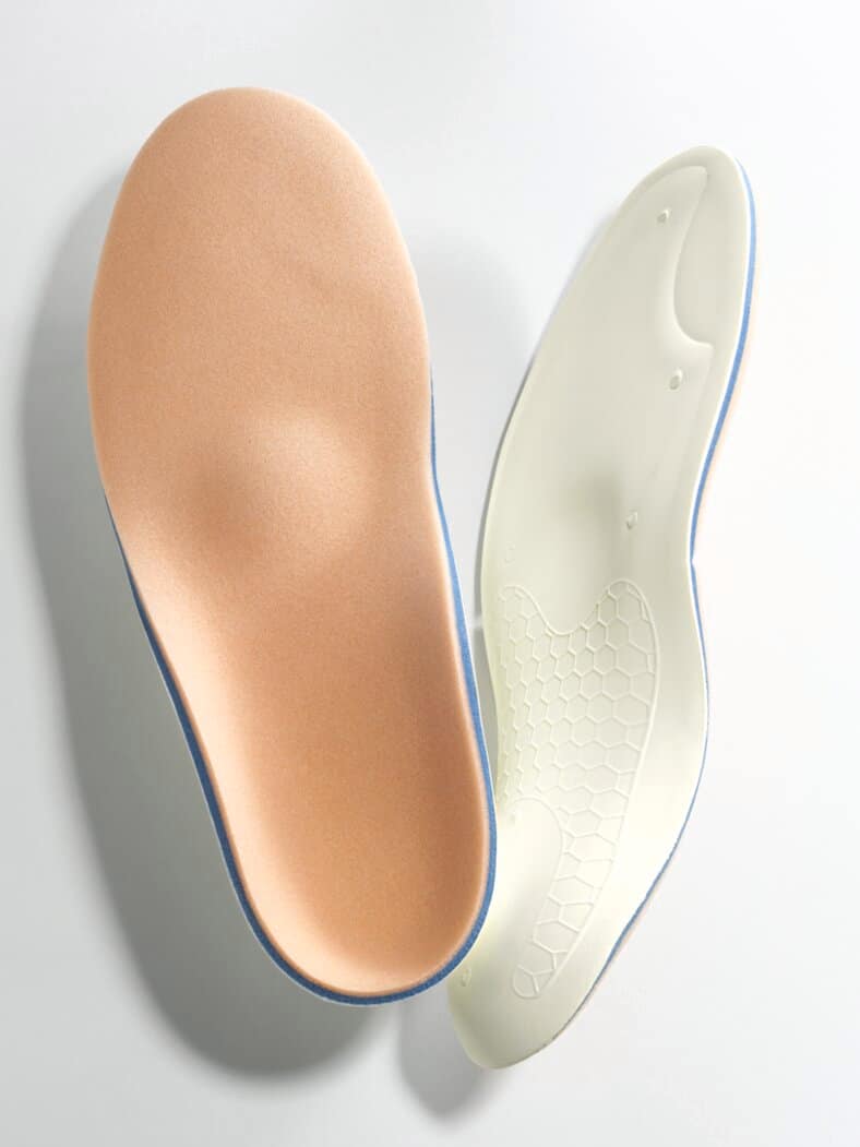 Diabetiker-Einlegesohle Beige