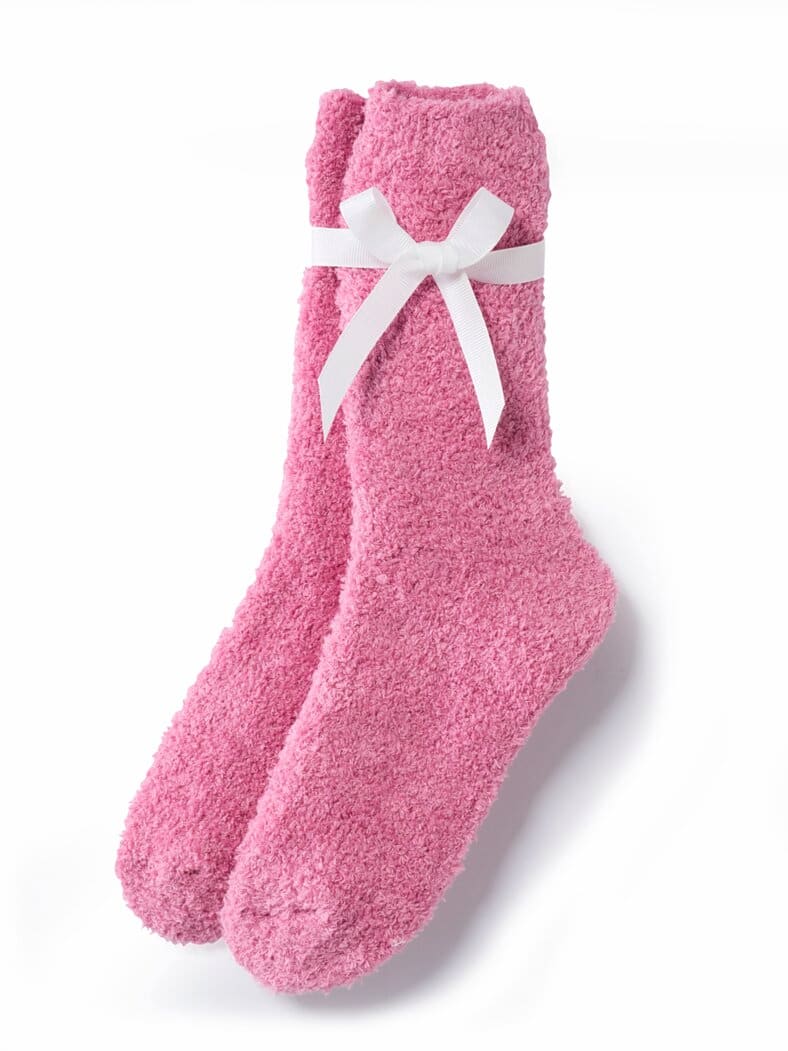 Kuschelsocken 2 Paar Altrosa