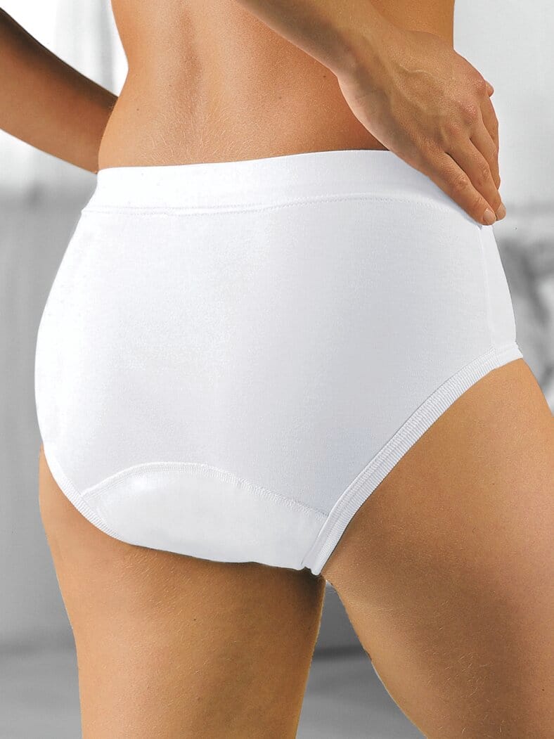 Damen-Sicherheitsslip Weiß