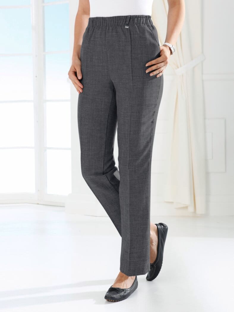 Fleckschutz-Hose Knitterarm Anthrazit