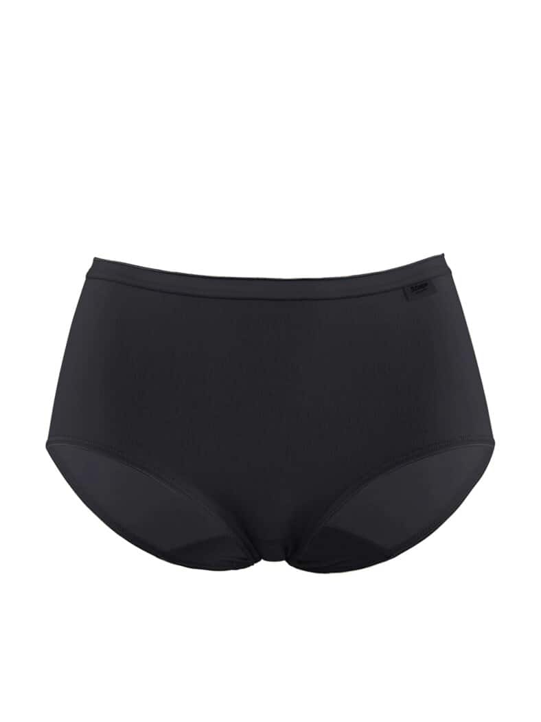 Bio-Baumwoll-Formslip Schwarz