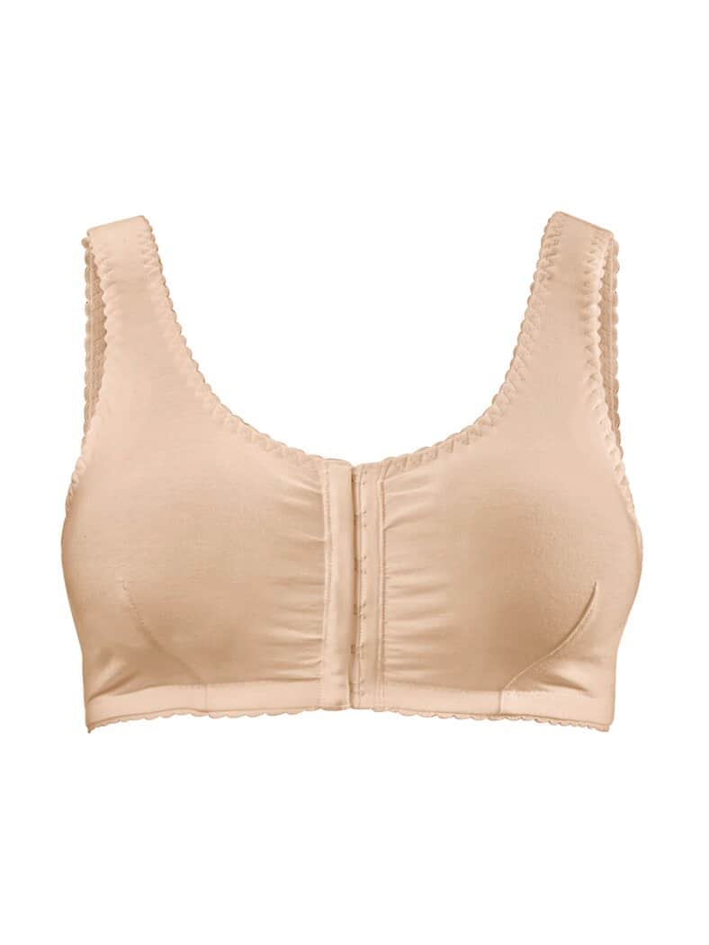 Vorderverschluss-Bustier Softness Puder