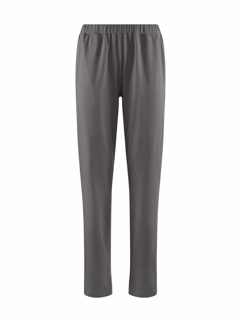 Baumwoll-Jerseyhose Grau