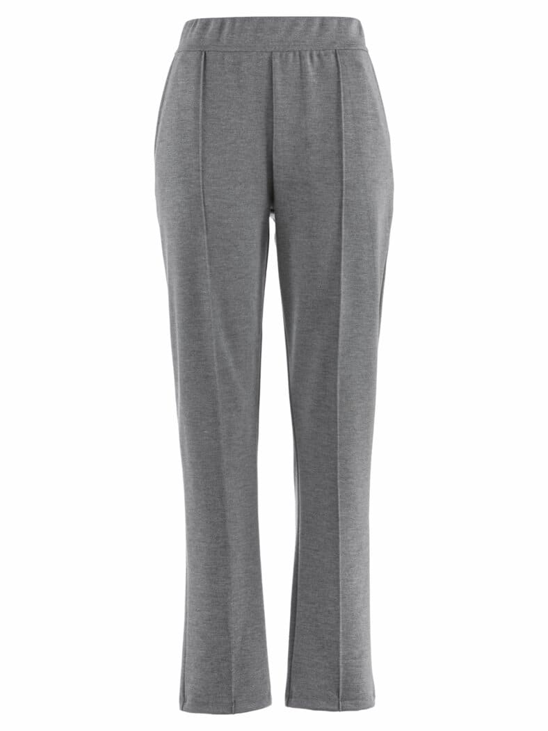 Jersey-Hose Relaxed-Fit Grau meliert