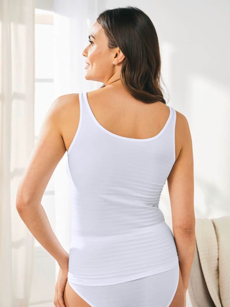 Soft-Unterhemd Super-Stretch Weiß