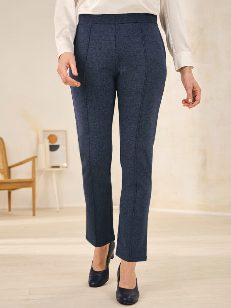 Jersey-Haushose-Thermowärme Marine