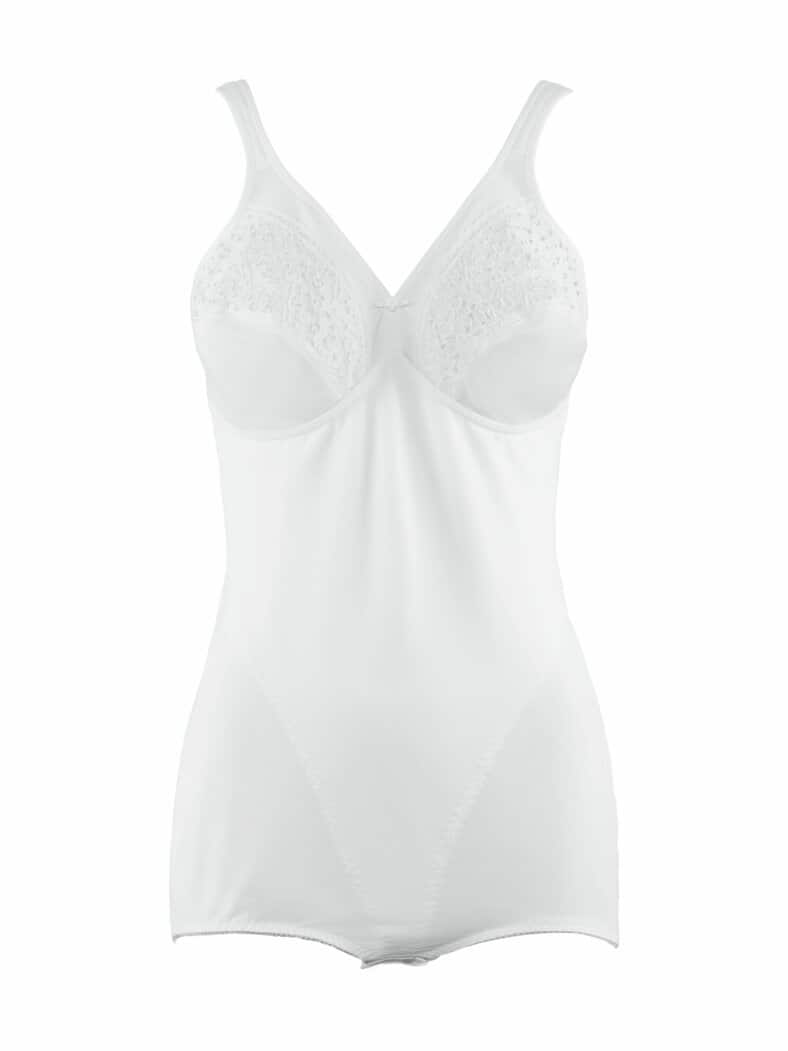 Korselett Weiß