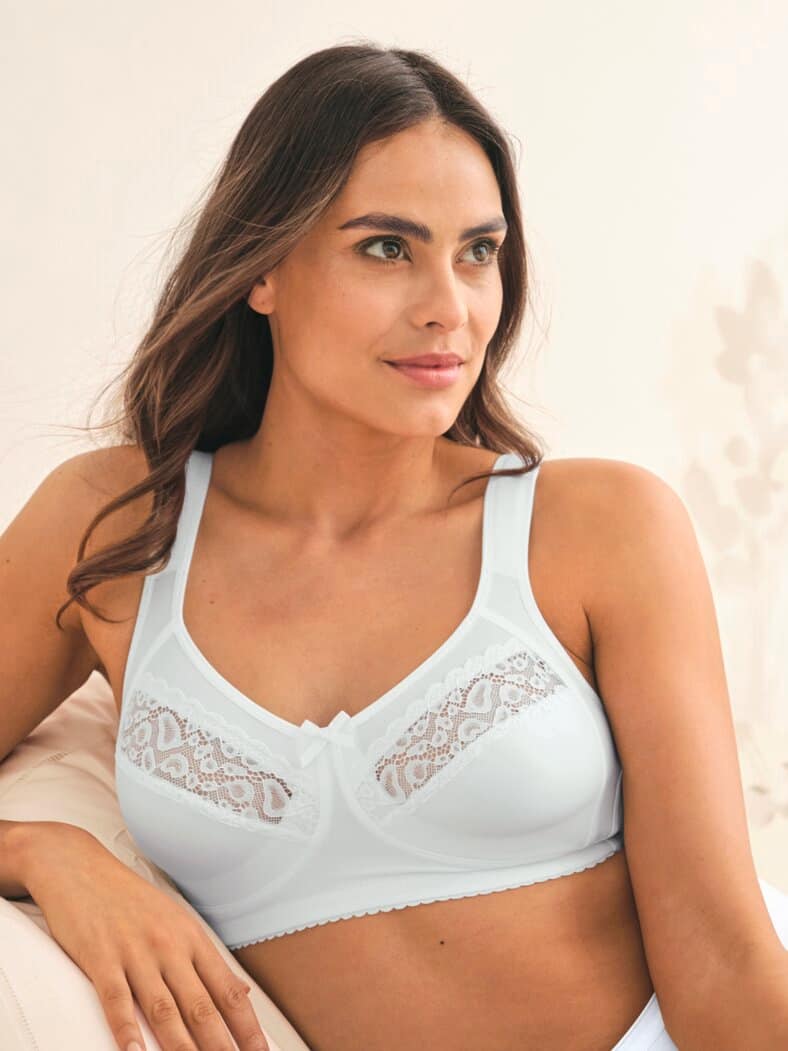 Entlastungs-BH Stütz-Cup Weiß