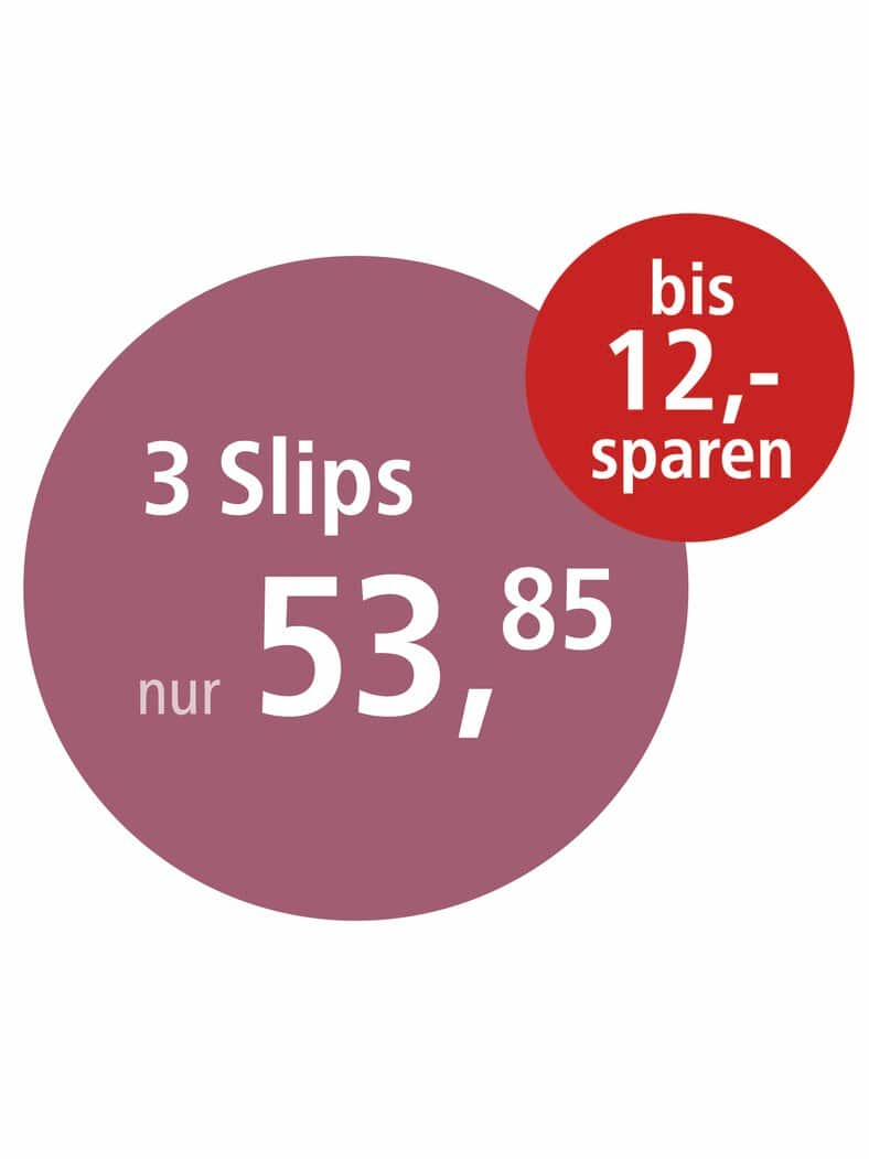 Bio-Baumwoll-Pagenslip Schwarz