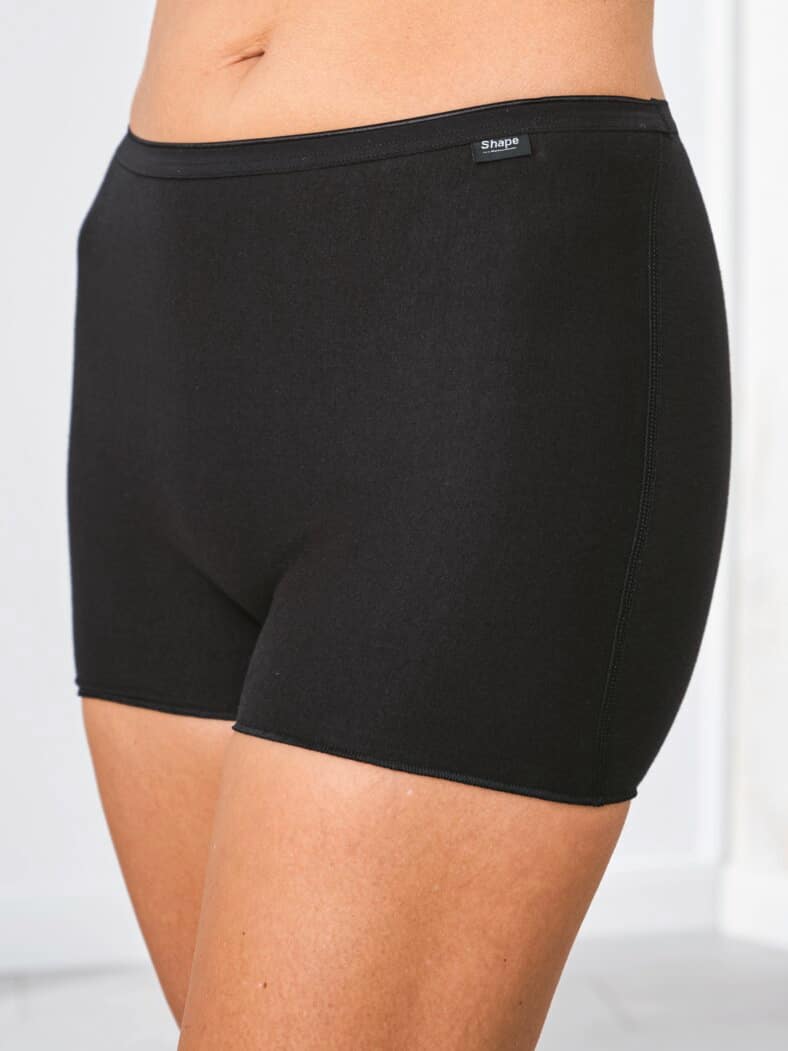 Bio-Baumwoll-Pagenslip Schwarz