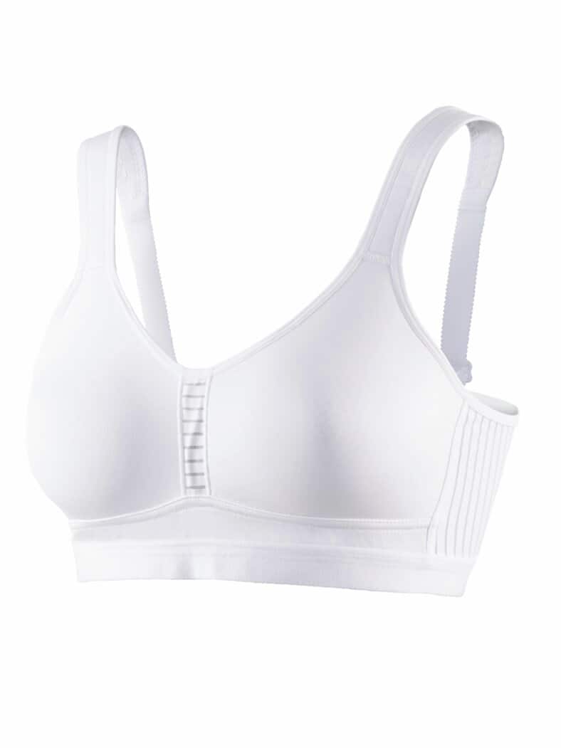 Nahtlos-Aktiv-BH Weiß