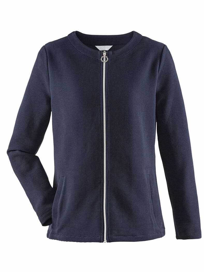 Jersey Cardigan marine