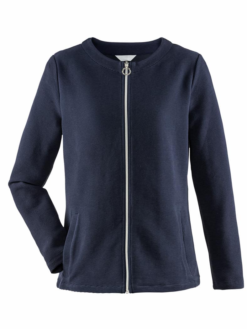 Jersey Cardigan marine