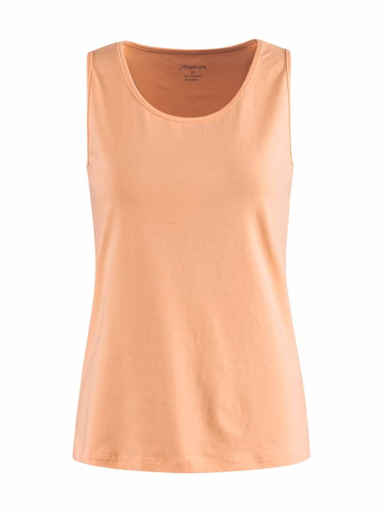 Baumwoll-Top Pfirsich