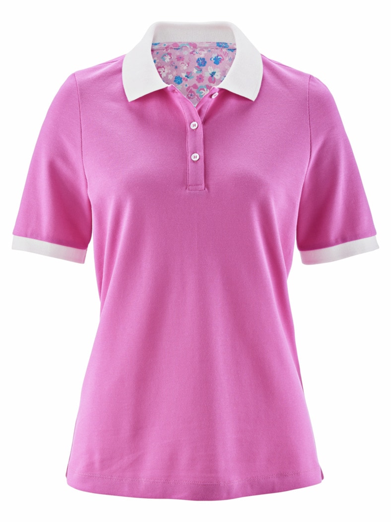 Poloshirt Bio-Baumwolle Pink