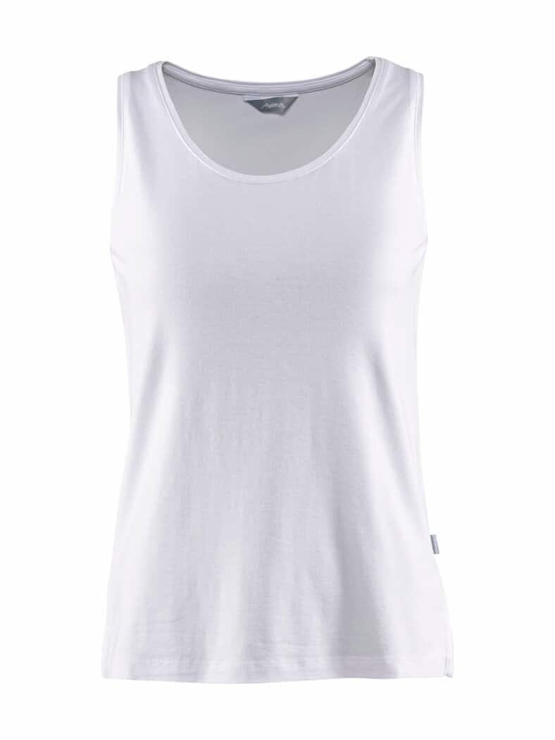 Viskose-Top Weiß