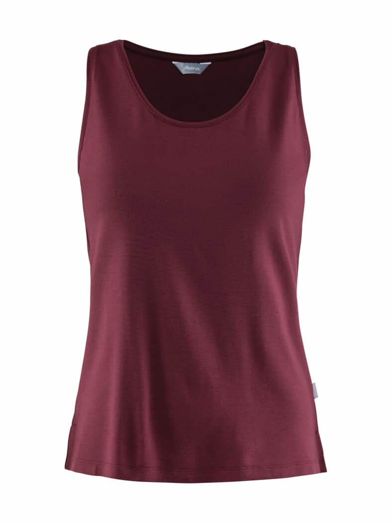 Viskose-Top Bordeaux