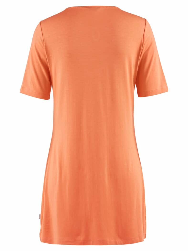 Longshirt Viskose-Jersey Koralle
