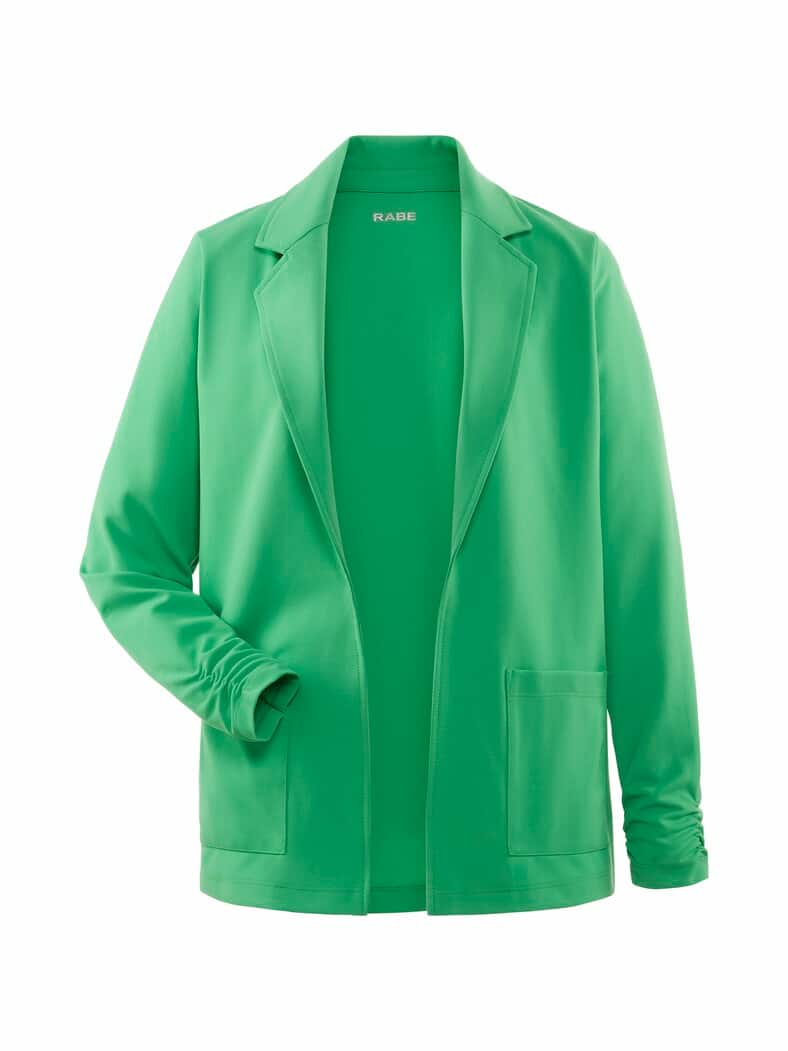 Rabe offene Jerseyjacke Pistazie