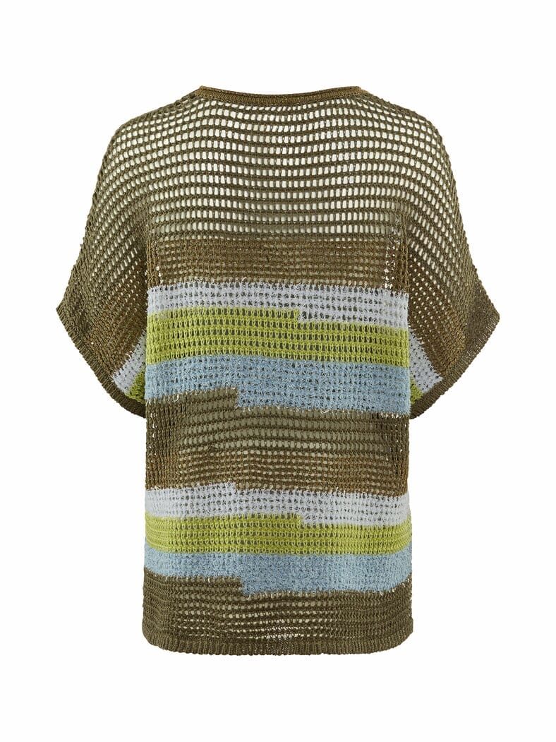 Rabe Strick-Shirt Dschungel Thymian