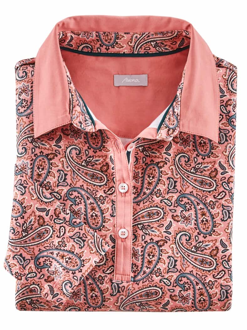 Baumwoll-Poloshirt Everyday Rose
