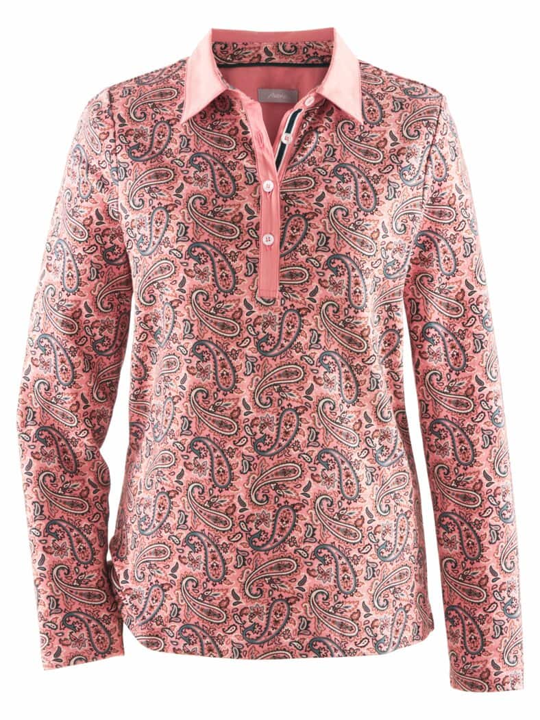 Baumwoll-Poloshirt Everyday Rose