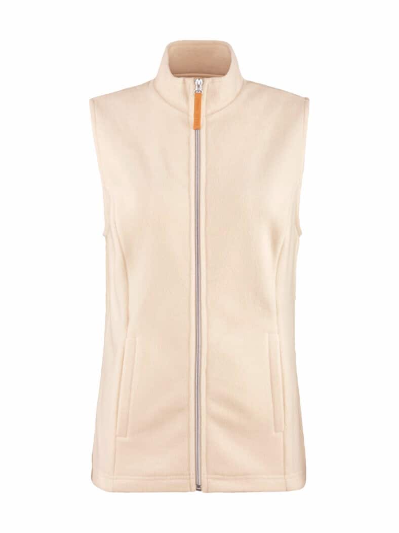 Fleeceweste kuschelwarm Offwhite